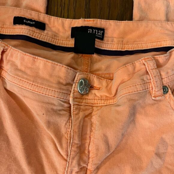 A.N.A. Orange sherbet colored corduroy feel pants size 32/14 - Picture 7 of 7